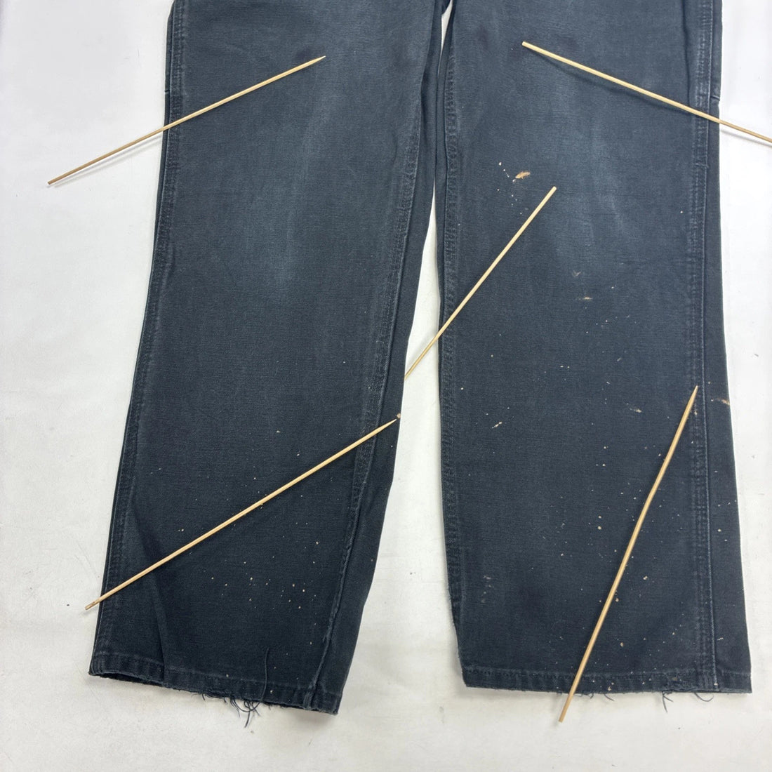 Carhartt Carpenter Work Pants Size 32 X 30 Black