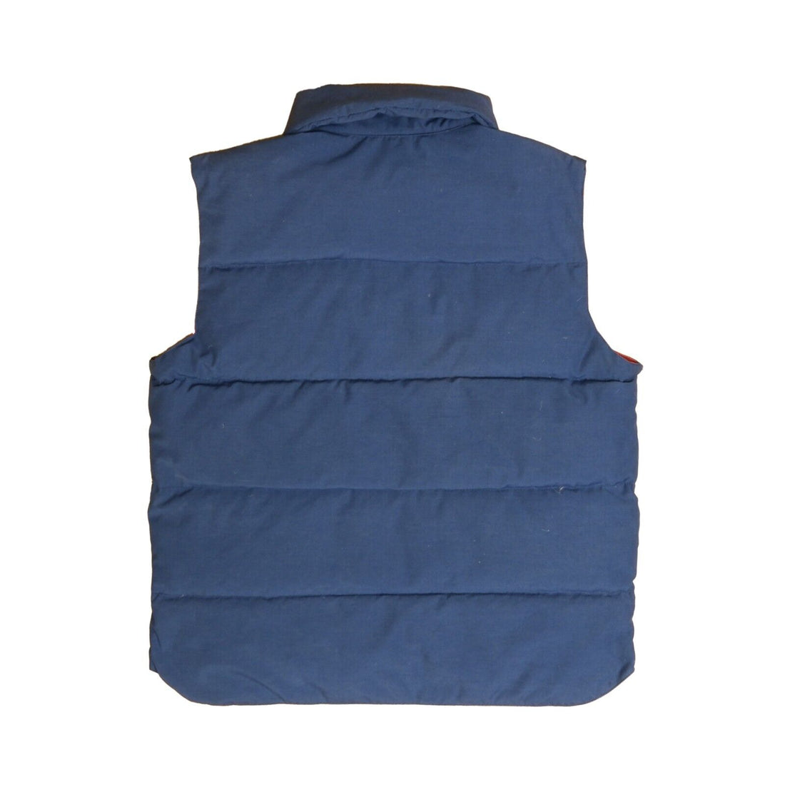 Vintage JC Penney Puffer Vest Jacket Size Medium Blue Insulated