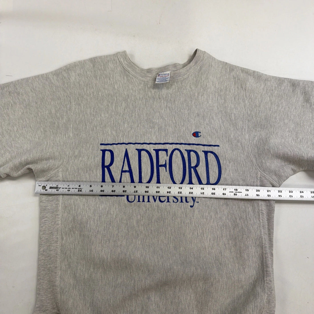 Vintage Radford University Champion Reverse Weave Crewneck Sweatshirt XL 90s