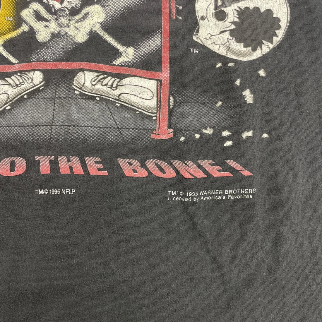 Vintage Arizona Cardinals Taz Bad To The Bone T-Shirt Size XL 90s NFL