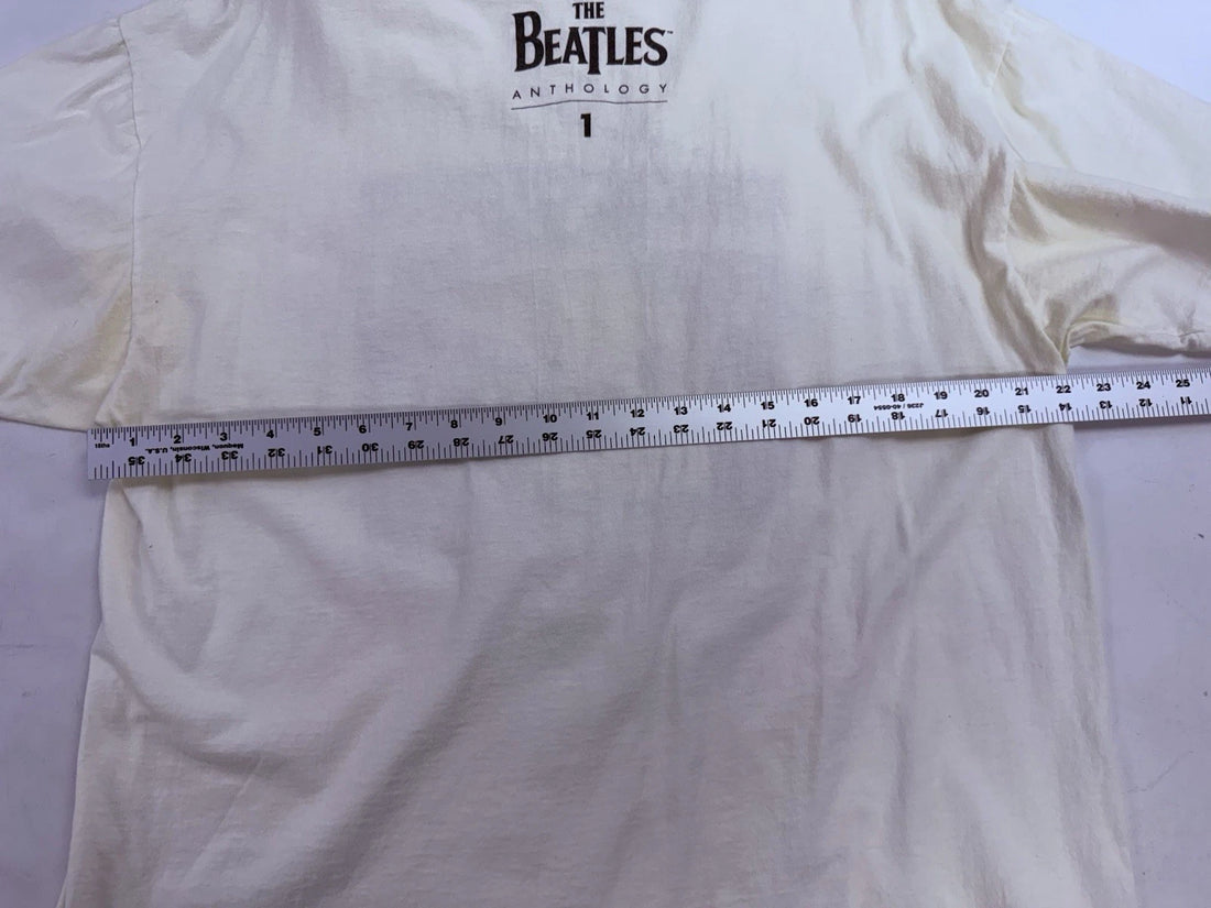 Vintage The Beatles Anthology Backstage Pass T-Shirt Size XL 90s