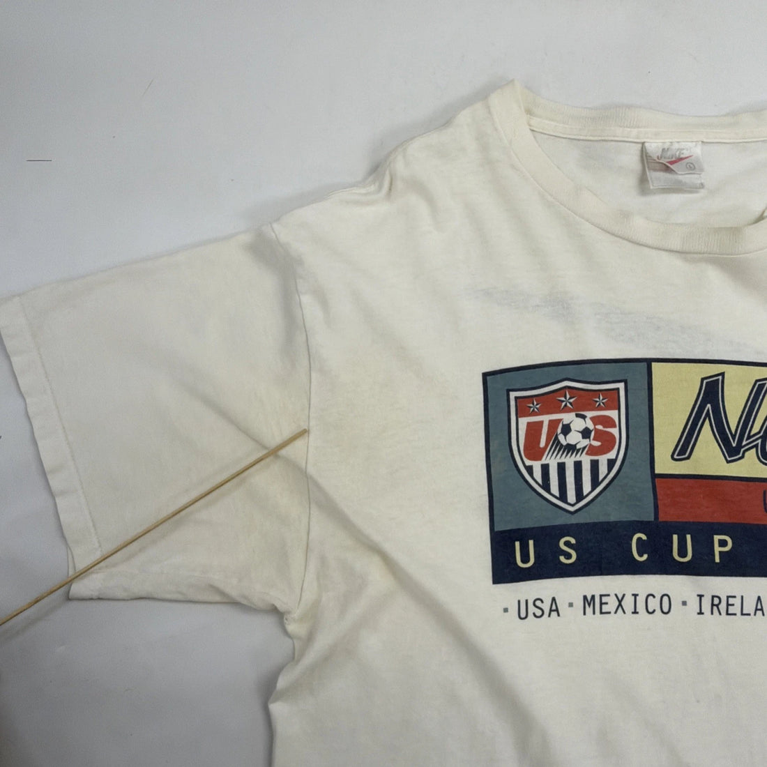 Vintage Nike US Cup 1996 T-Shirt Size Large Soccer Football 90s