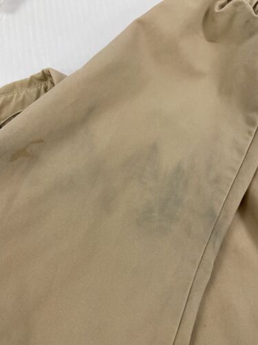 Vintage Polo Ralph Lauren Harrington Jacket Size XL Beige Plaid Lined
