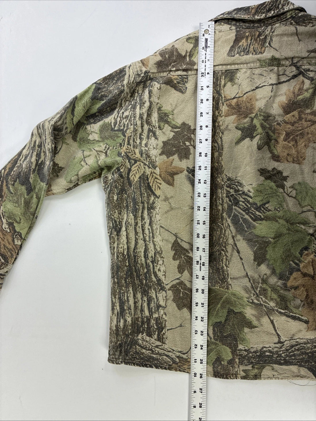 Vintage Cabela's Tree Camo Button Up Shirt Size Large