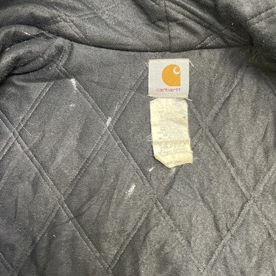 Vintage Carhartt Canvas Work Bomber Jacket Size 2XL J04 BRN