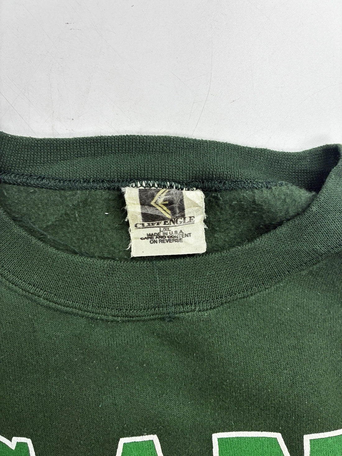 Vintage Michigan State Spartans Spell Out Crewneck Sweatshirt Size XL NCAA