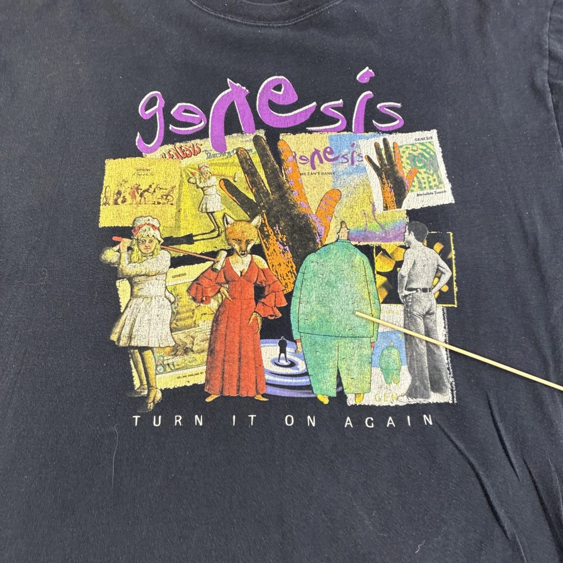 Genesis Turn It On Again 2007 Tour T-Shirt Size XL