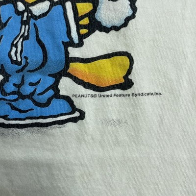 Vintage Snoopy Pyjamas Peanuts Changes T-Shirt Size 3XL Double Sided 90s