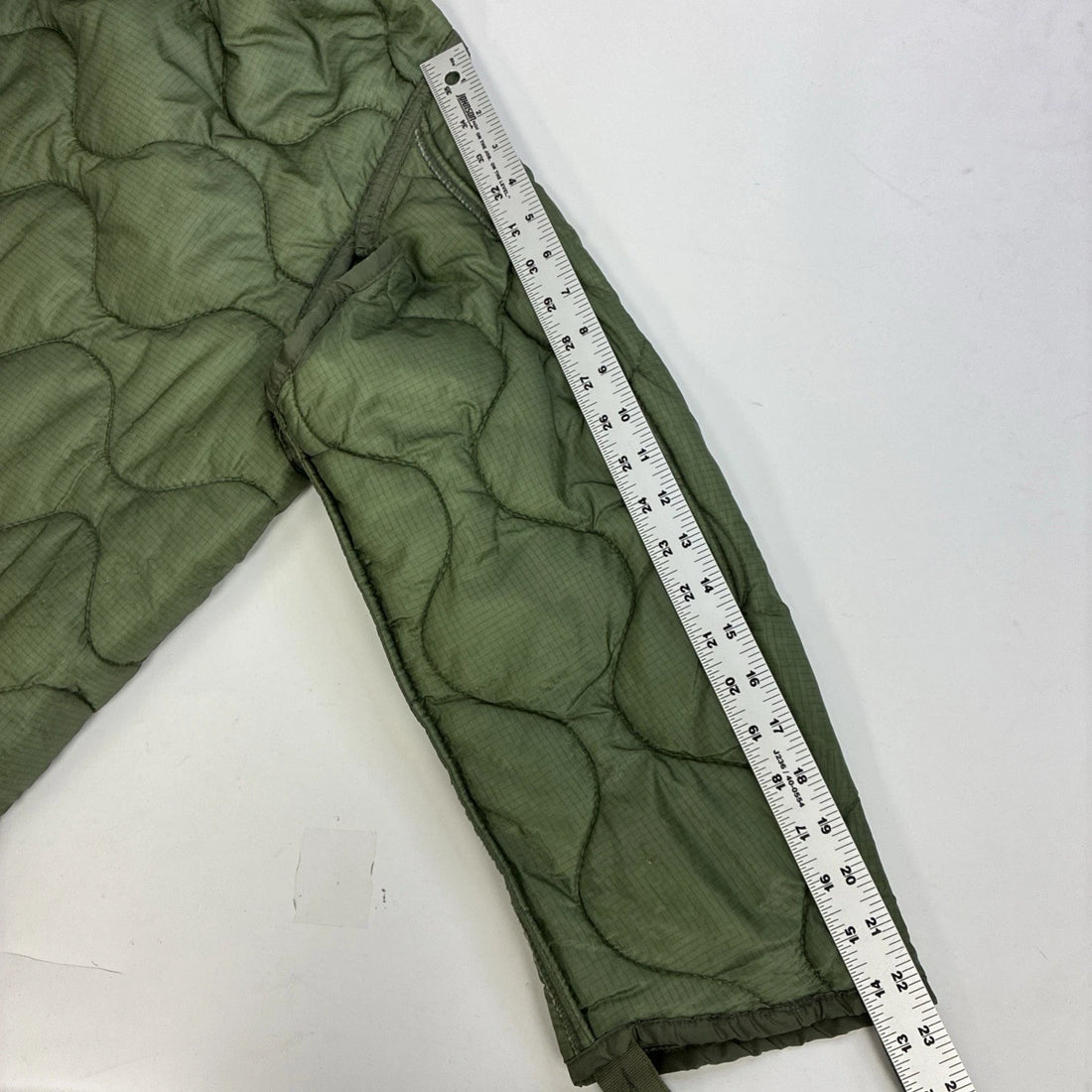 Army Military Quilted Cold Weather Coat Jacket Liner Size Large