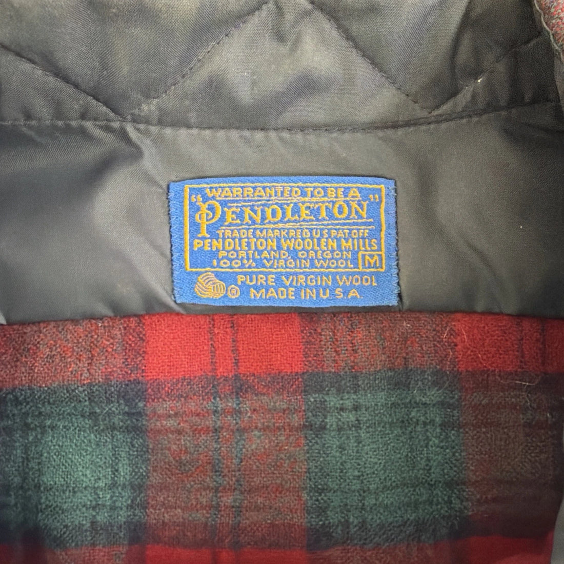 Vintage Pendleton Wool Fireside Button Up Shirt Size Medium