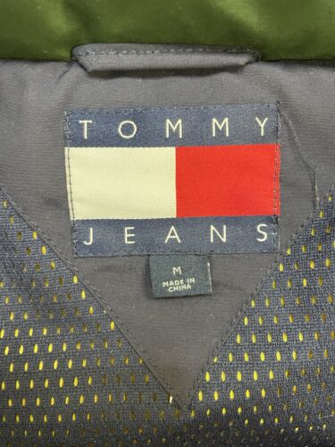 Tommy Jeans Windbreaker Light Jacket Size Medium Colorblock