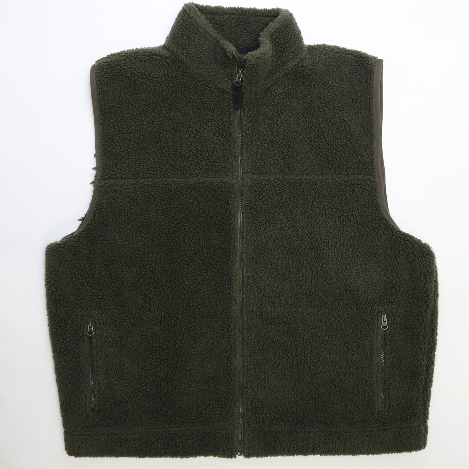 Vintage Gap Deep Pile Fleece Vest Jacket Size 2XL Green Vintage Gap Deep Pile Fleece Vest Jacket Size 2XL Green