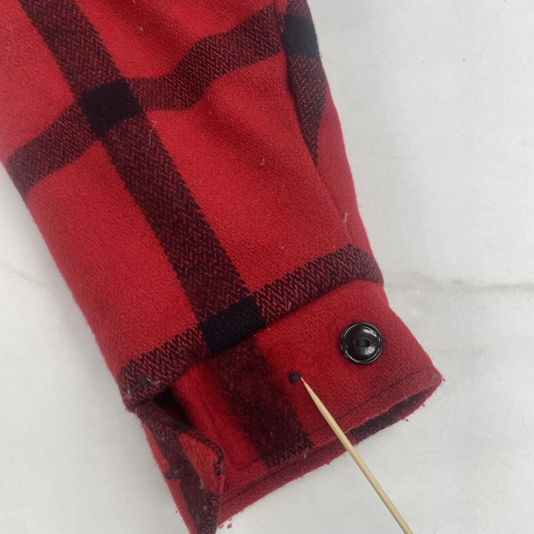 Vintage Monterey Club Wool Coat Jacket Size Large Plaid