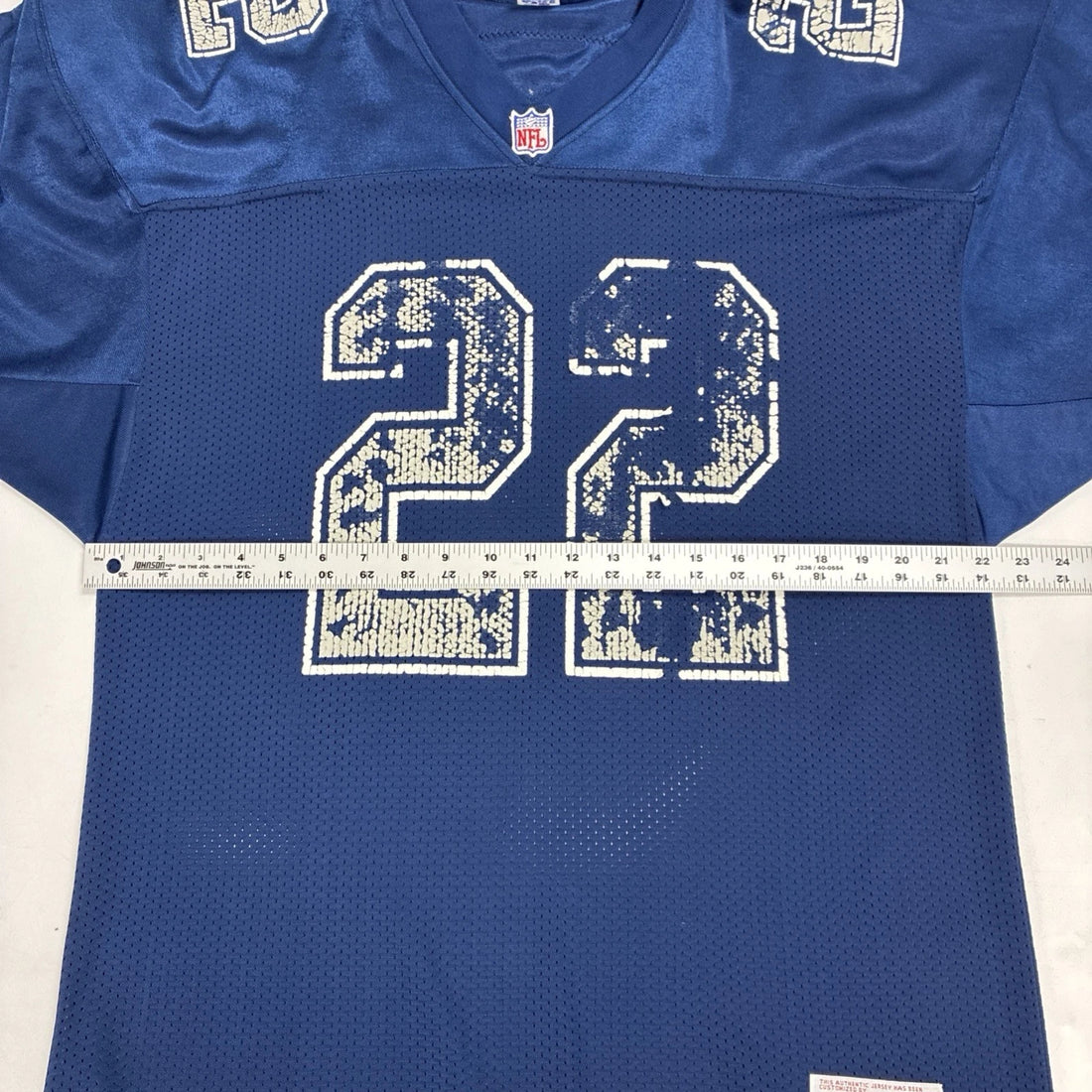 Vintage Dallas Cowboys Emmitt Smith Authentic Russell Athletic Jersey 48 NFL