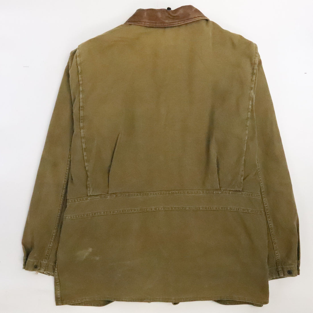 Vintage Woolrich Barn Coat Chore Work Jacket Size Large Wool Lined