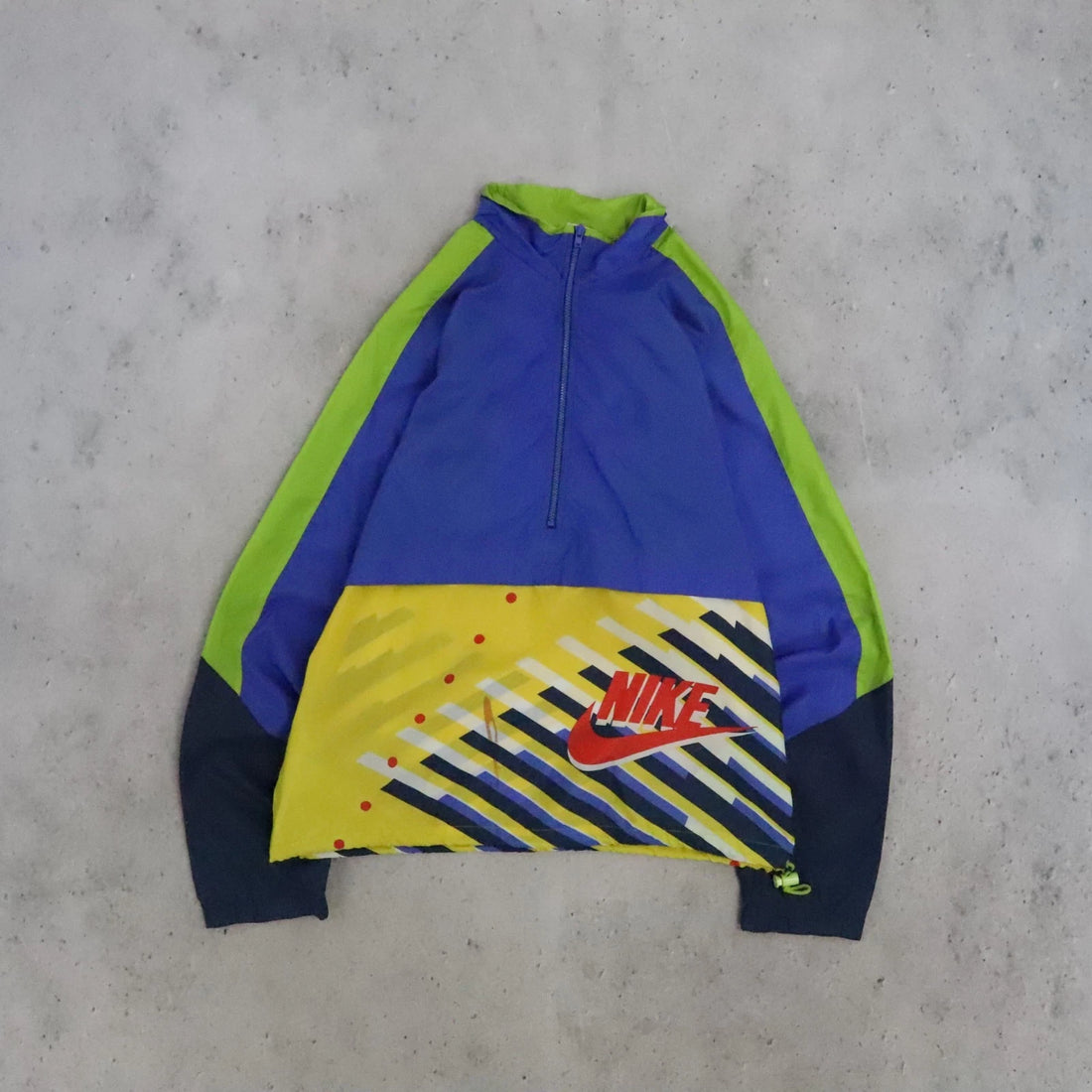 Nike Anorak Windbreaker Light Jacket Size Large 80s 90s