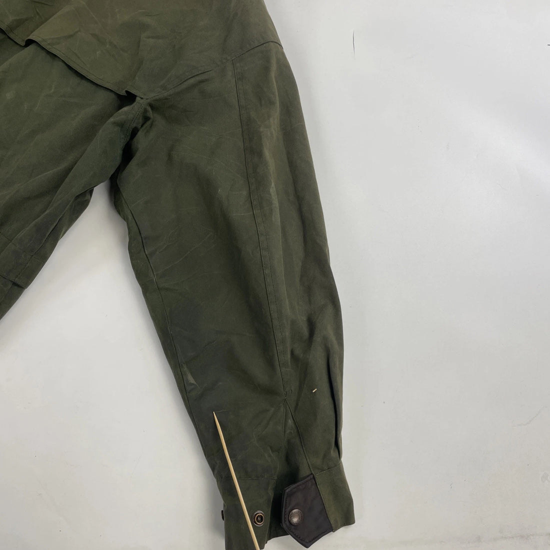 Vintage Australian Outback Waxed Cotton Coat Jacket Size XL Green