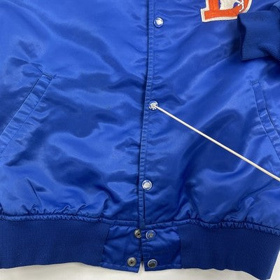 Vintage Denver Broncos Starter Satin Bomber Jacket Size Medium NFL
