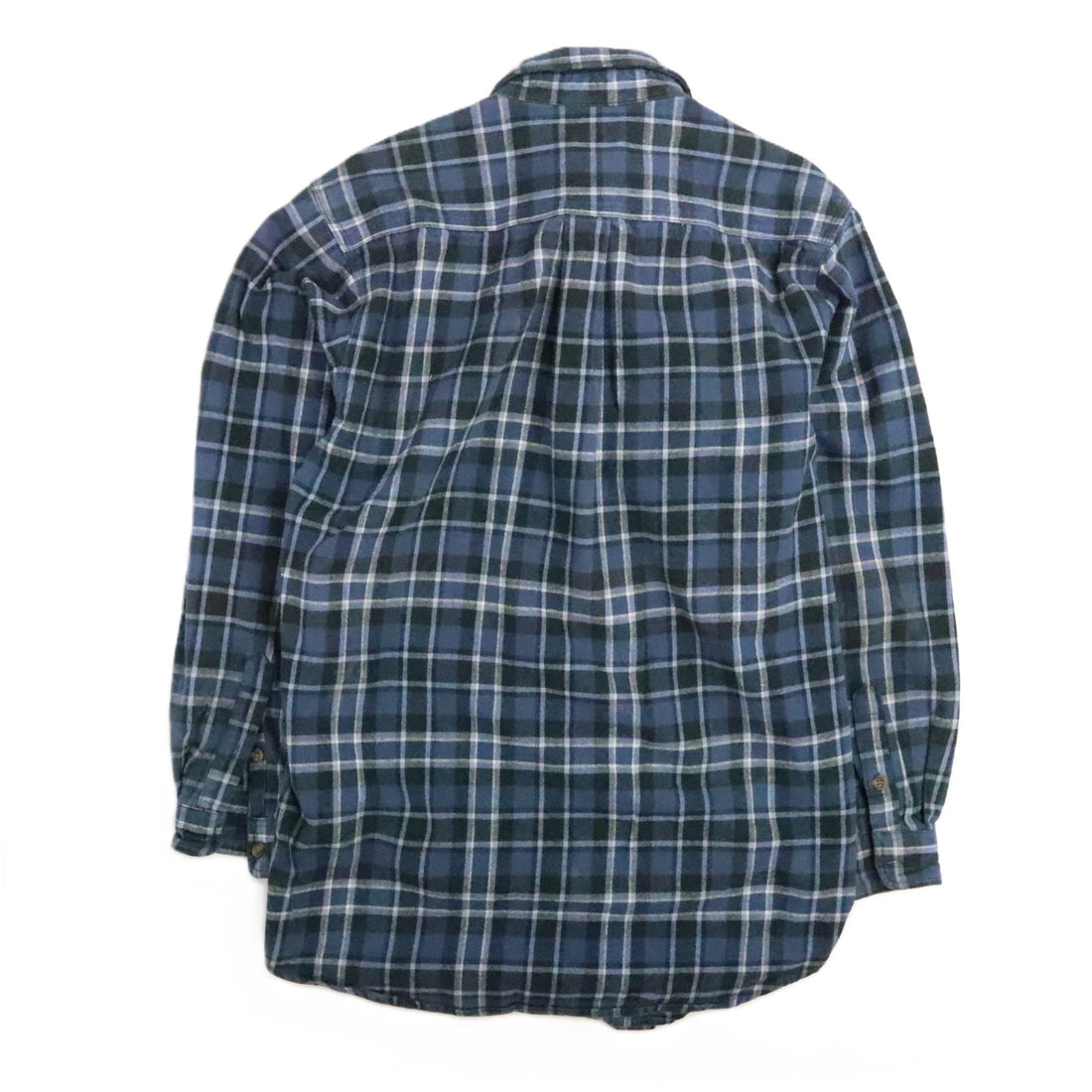 Carhartt Button Up Shirt Size Large Tall Blue Plaid
