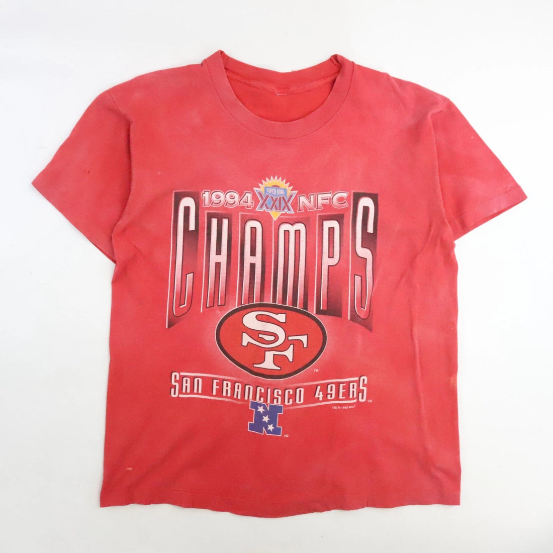 Vintage San Francisco 49ers Super Bowl XXIX T-Shirt Size Large NFL