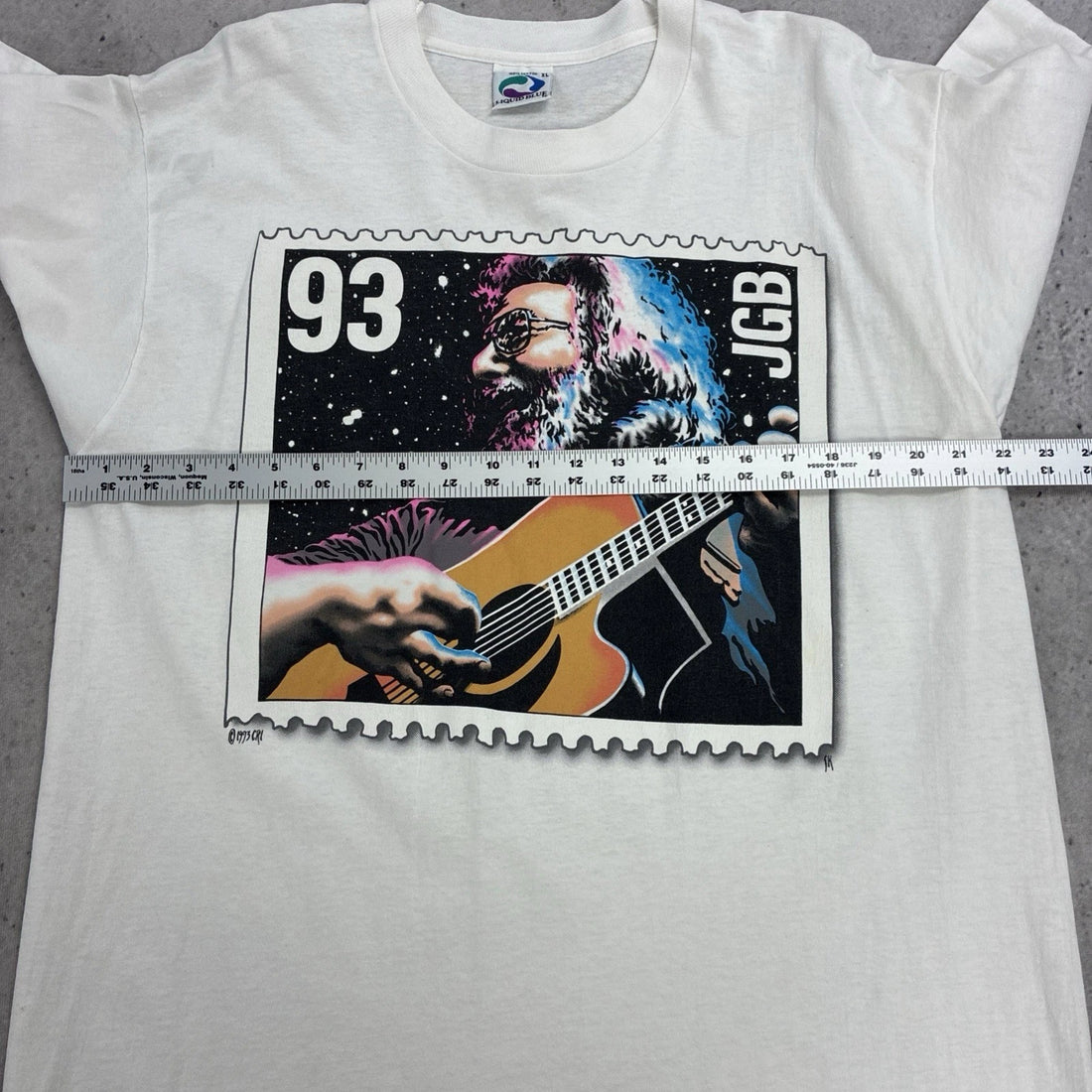 Vintage Jerry Garcia Music T-Shirt Size XL 1993 90s