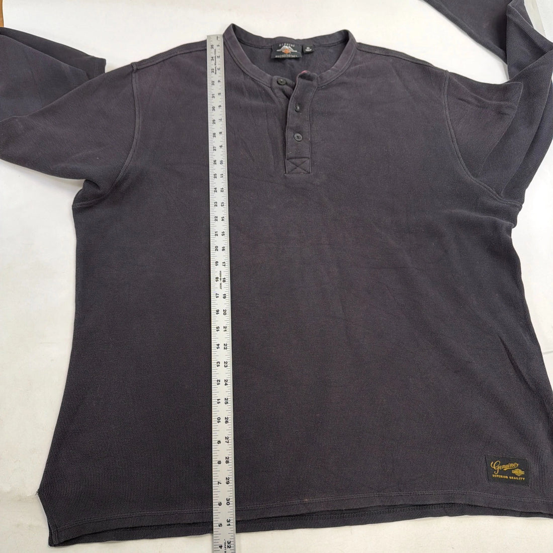Harley Davidson Motorcycles Henley Long Sleeve Shirt Size 2XL
