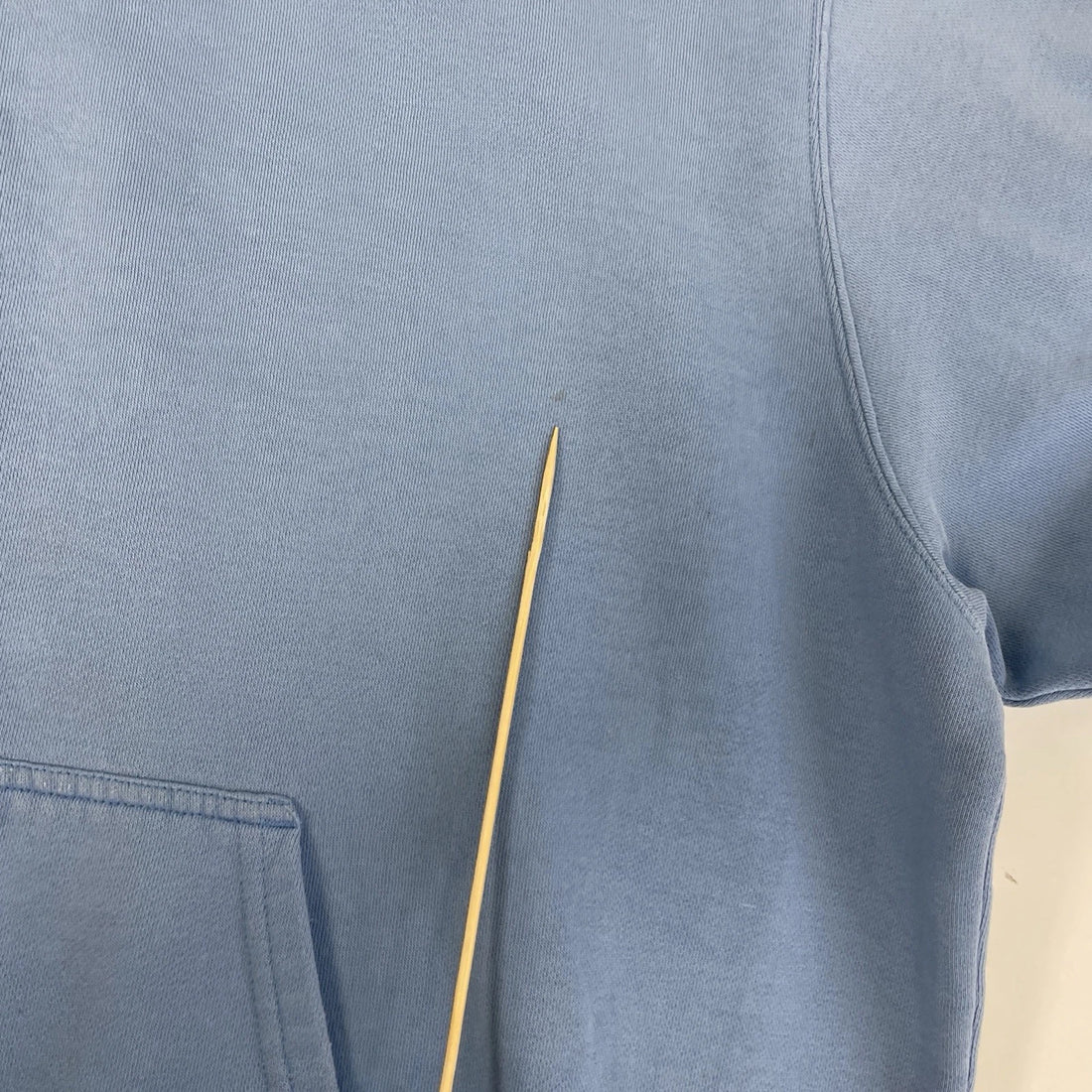 Vintage Nike Middle Swoosh Sweatshirt Hoodie Size 2XL Blue