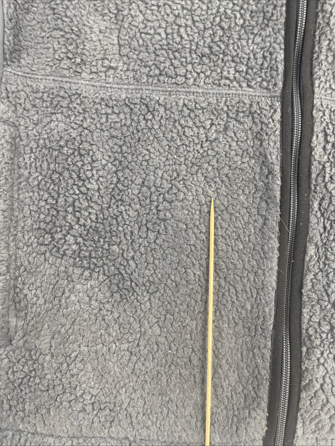 L.L. Bean Fleece Jacket Size Large Gray