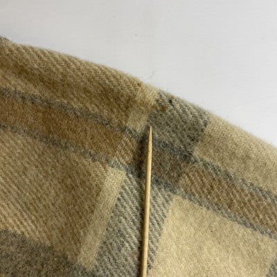 Vintage Woolrich Wool Shirt Jacket Size Large Plaid Brown Beige