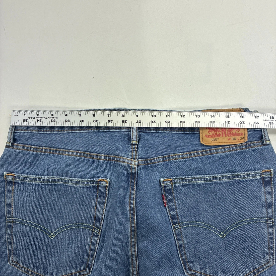 Levi Strauss & Co. 505 Denim Jeans Pants Size 36 X 30 Blue