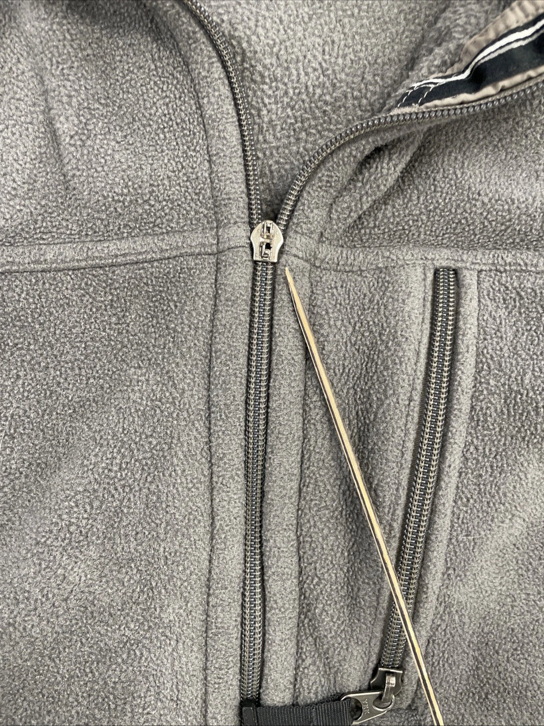 Vintage Patagonia Synchilla Full Zip Fleece Jacket Size XL Gray