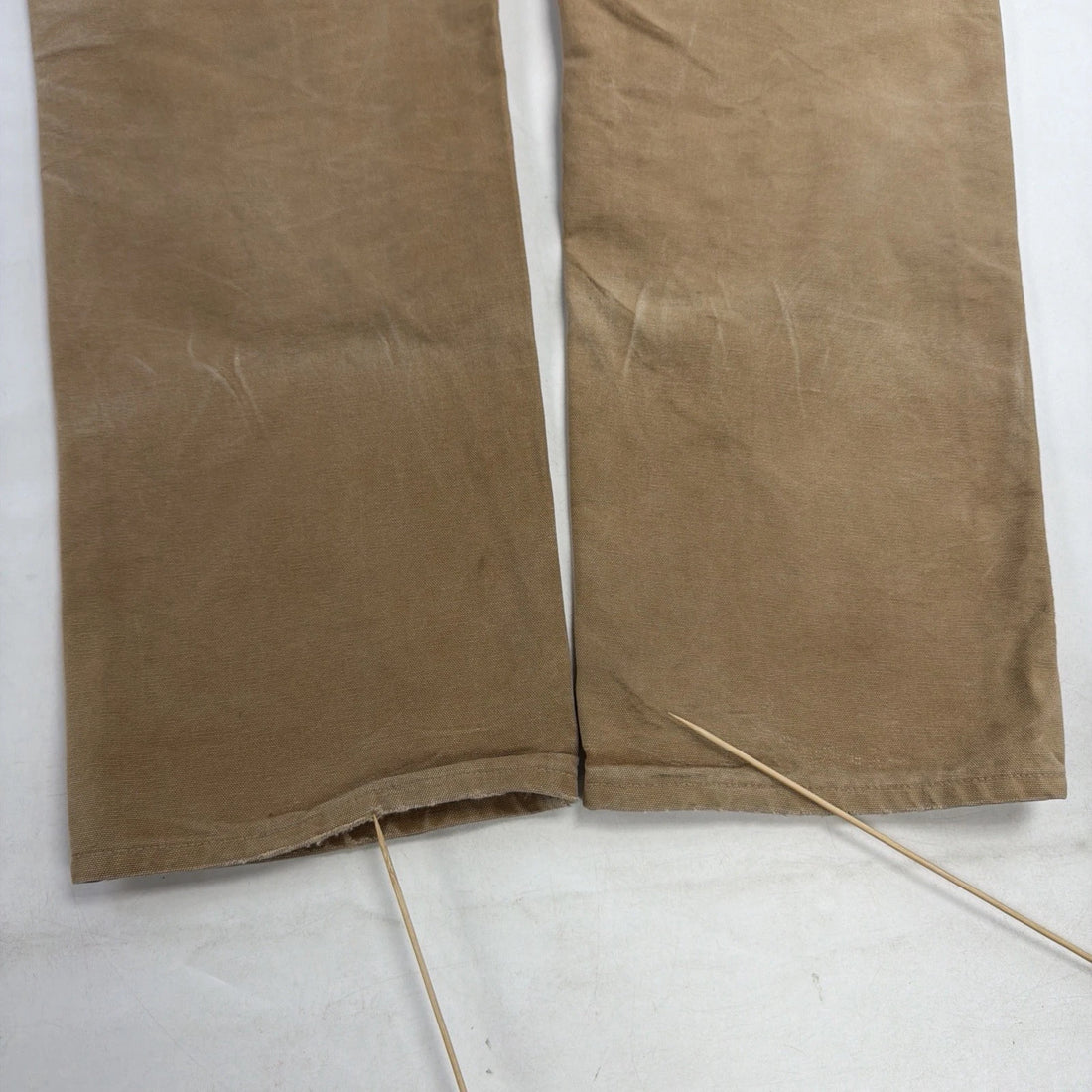 Carhartt Canvas Carpenter Double Knee Work Pants Size 36 X 34 Brown