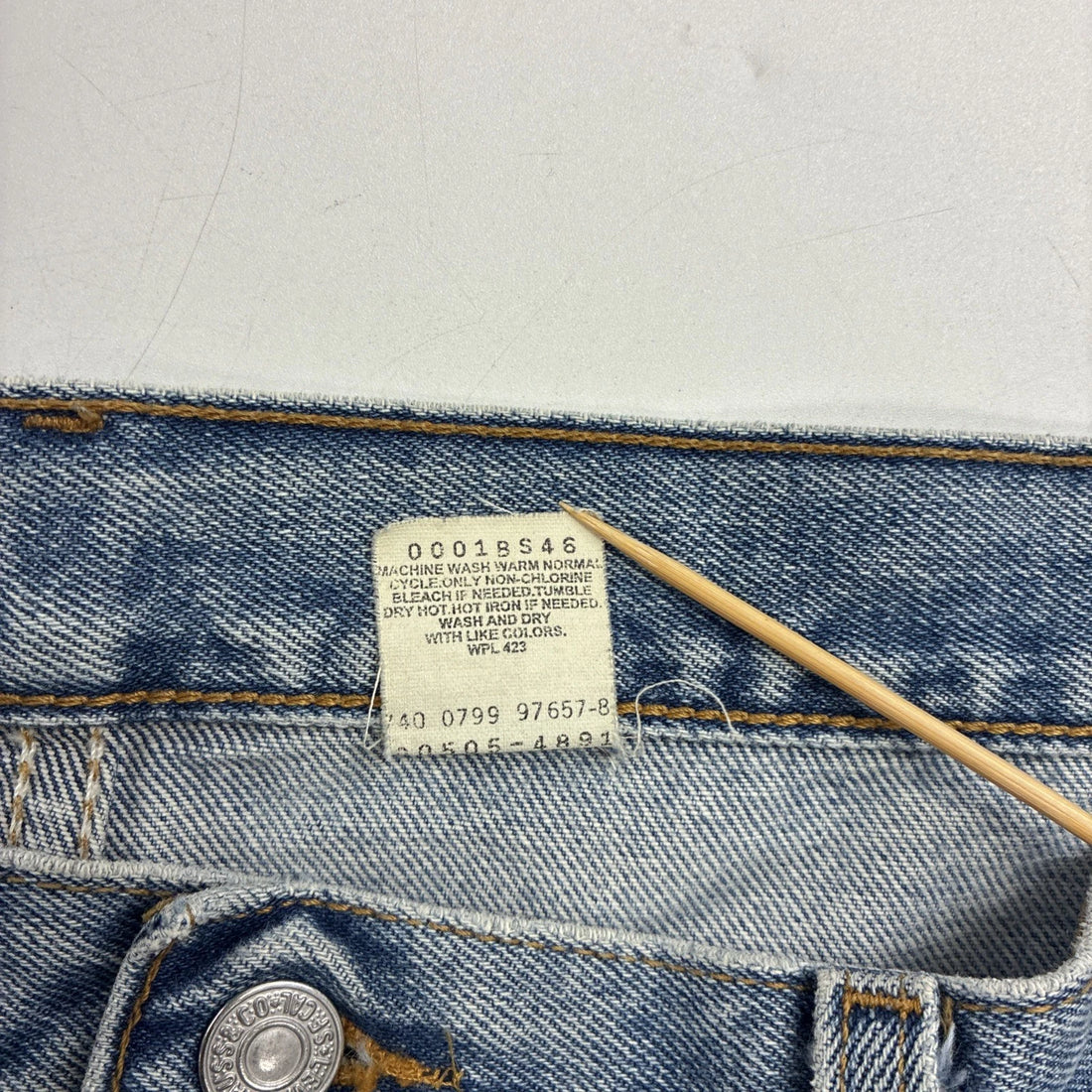 Vintage Levi Strauss & Co 505 Denim Jeans Pants 38 X 30 00505-4891