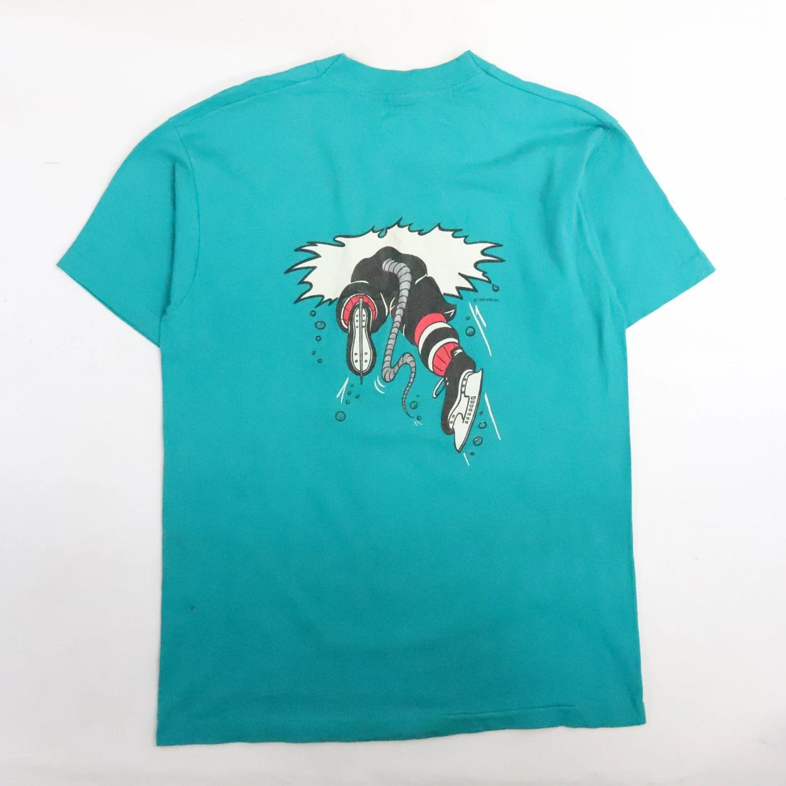 Vintage Albany River Rats Breakthrough T-Shirt Size Large 90s AHL