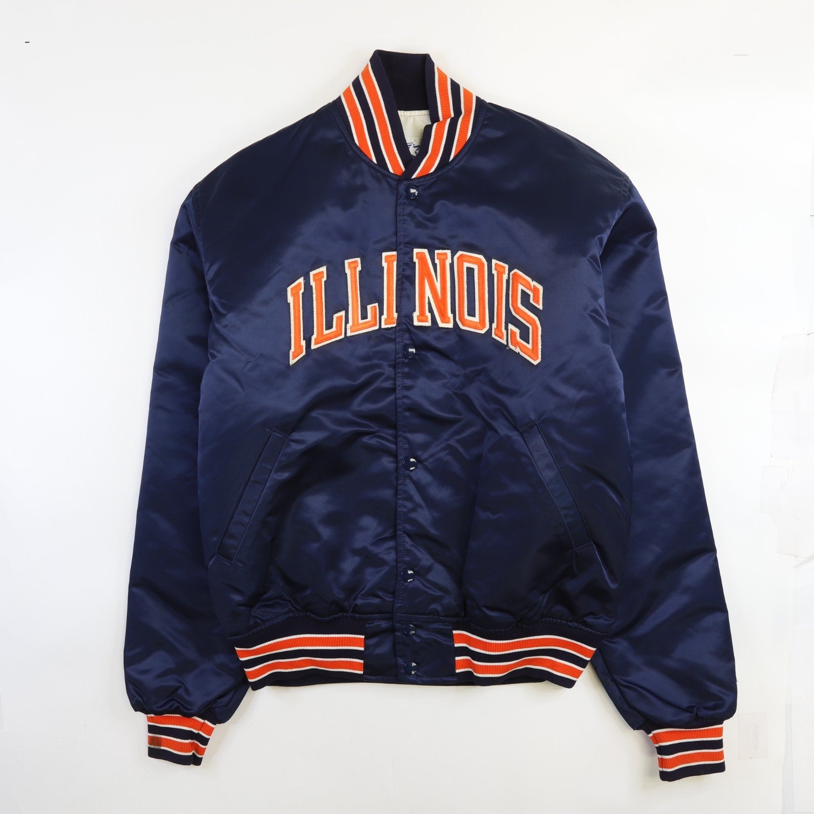 STARTER 80-90s Vintage Satin Varsity Jacket XL スターター サテン