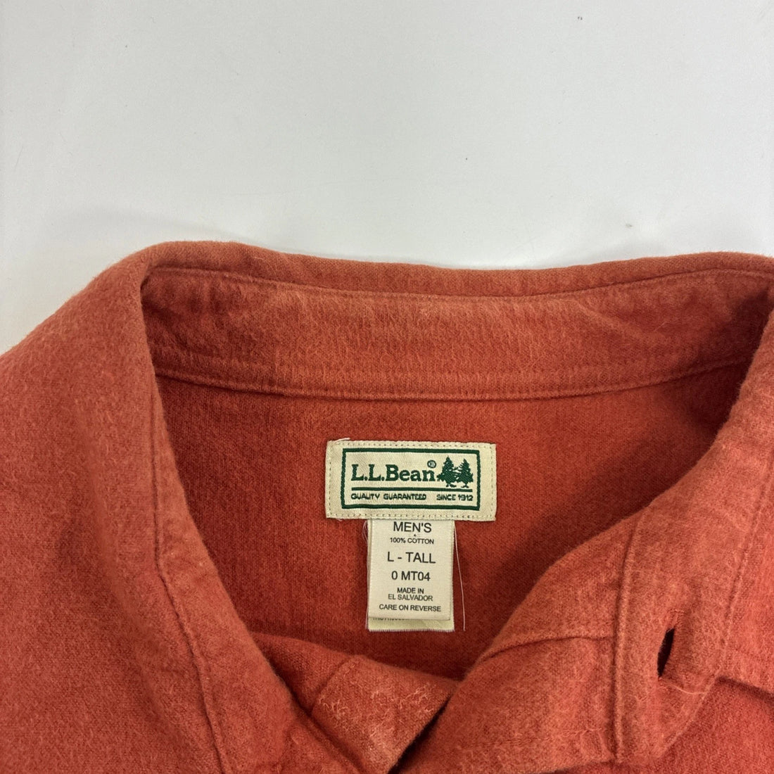Vintage L.L. Bean Button Up Shirt Size Large Tall