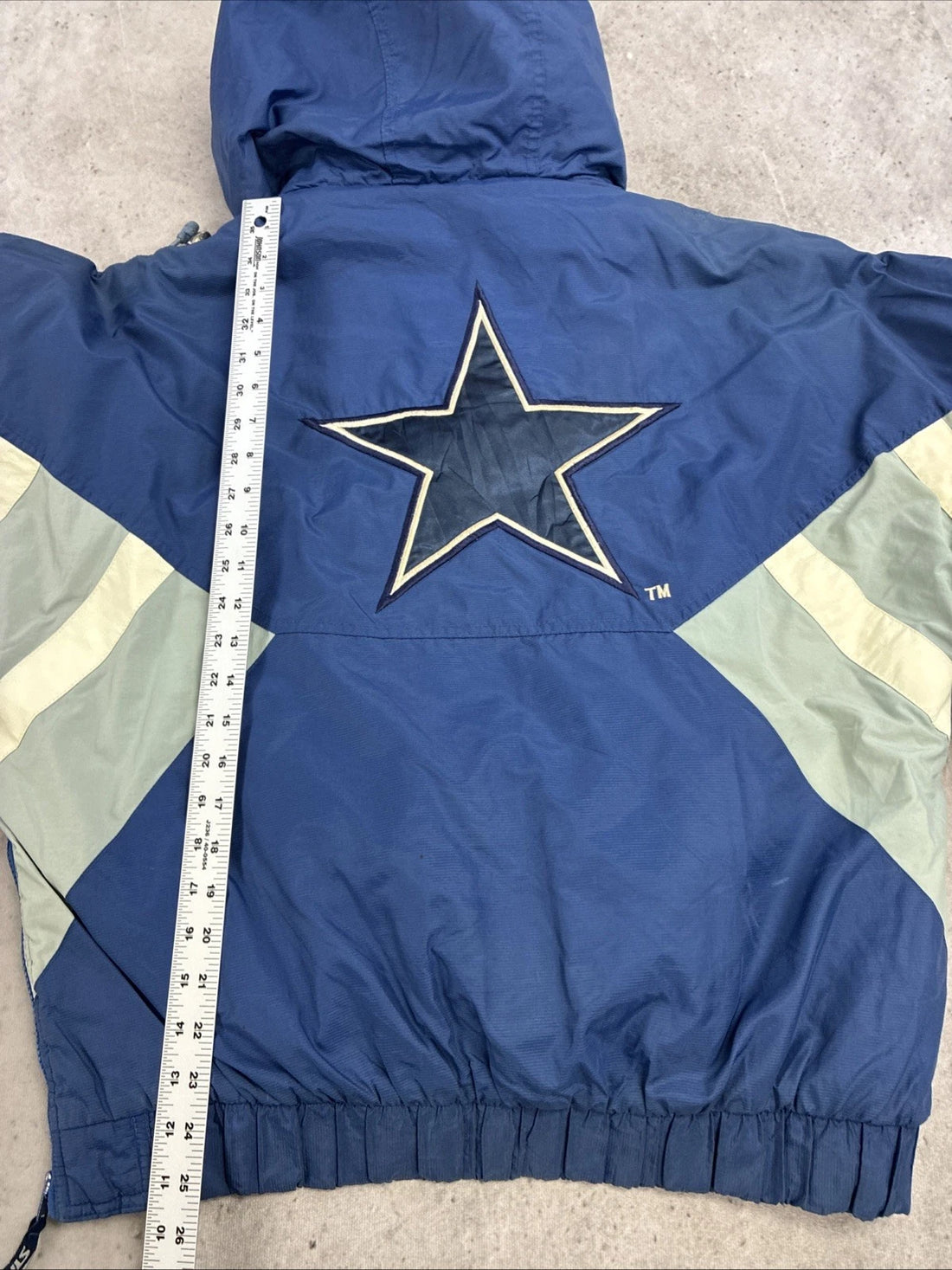 Vintage Dallas Cowboys Starter Puffer Jacket Size Medium NFL