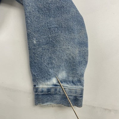 Vintage Levi's Denim Trucker Jacket Size Large Sherpa