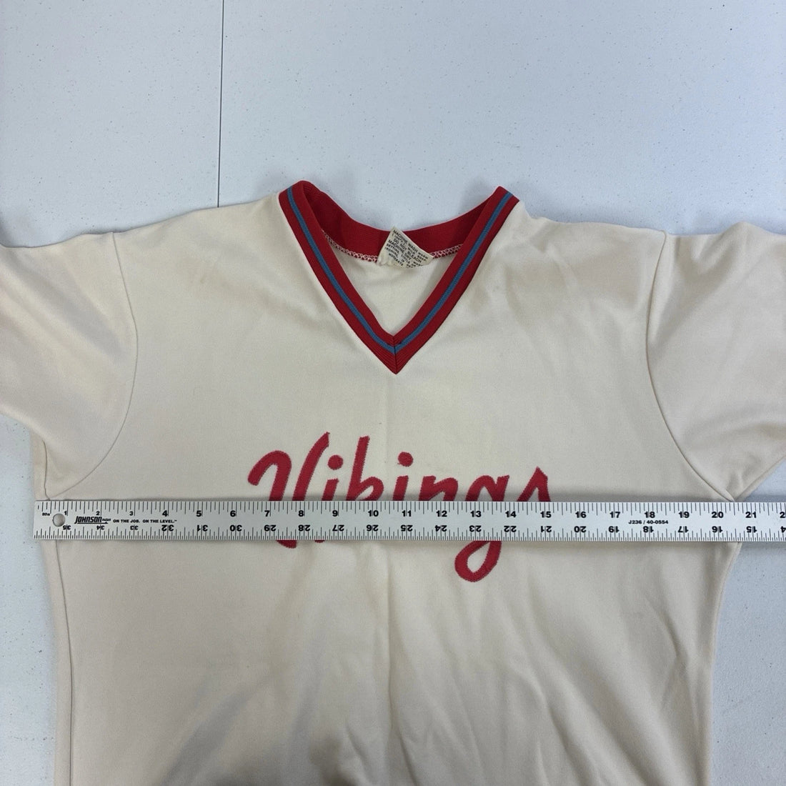 Vintage Vikings Betlin Mfg Co Baseball Jersey Size Medium 70s 80s