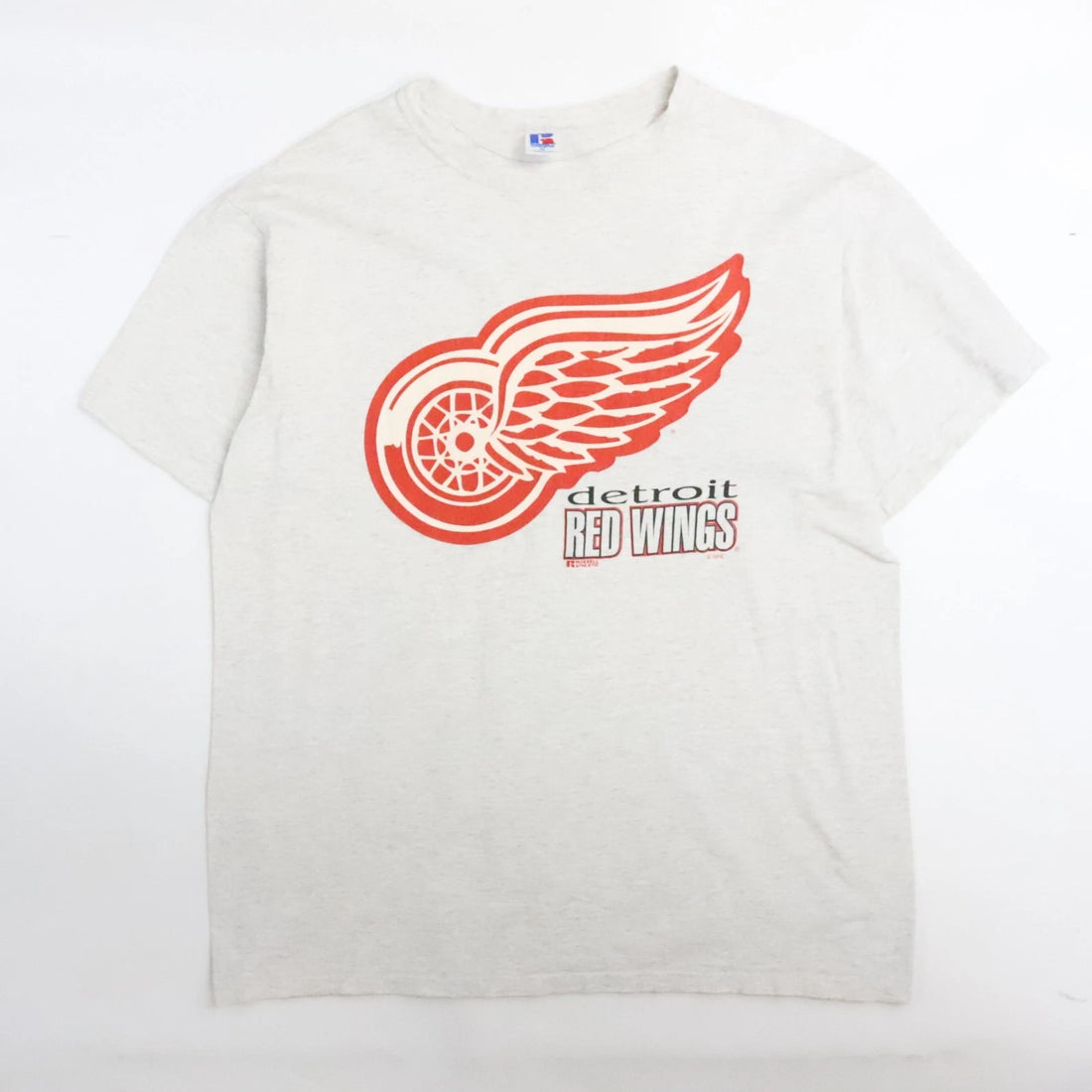 Vintage Detroit Red Wings Russell Athletic T-Shirt Size XL 90s NHL