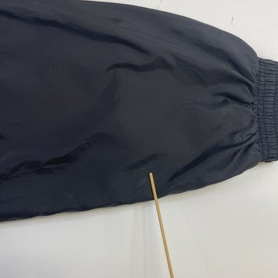 Vintage Adidas Windbreaker Light Jacket Size Large Blue Black