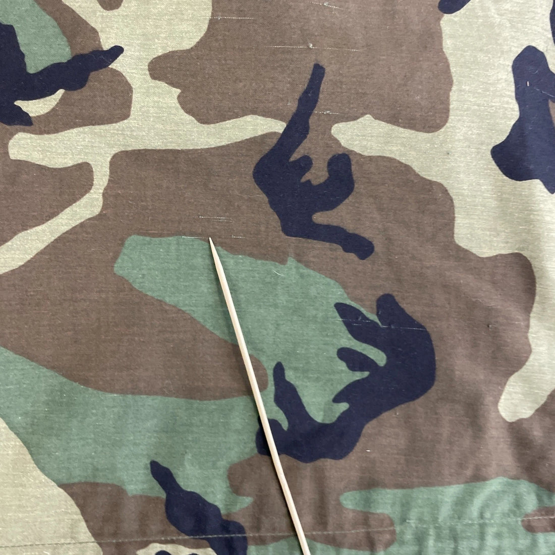 Military Cold Weather Woodland Camo Field Jacket Size Small With Liner