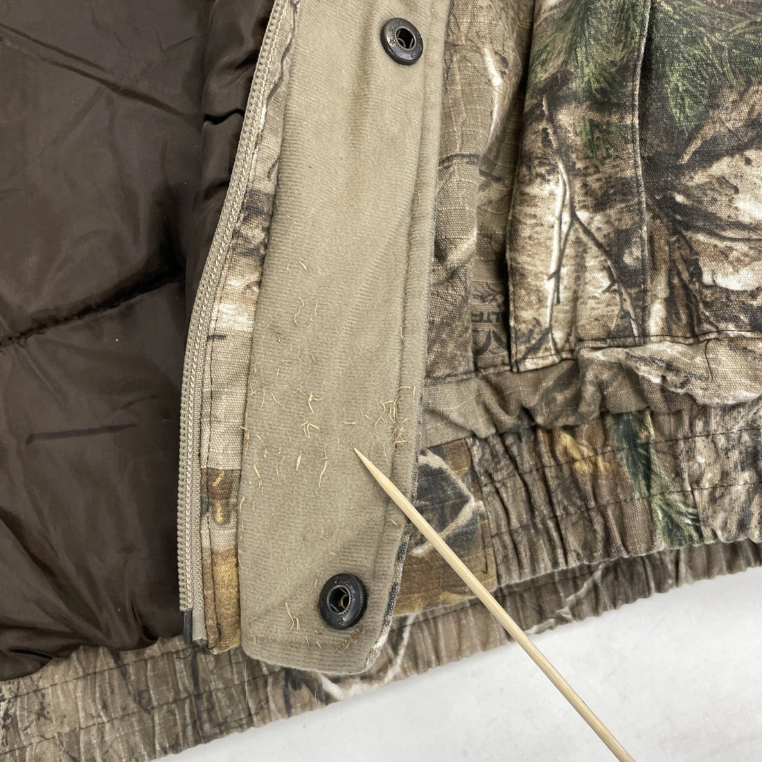 Realtree Camo Bomber Jacket Size Medium Insulated