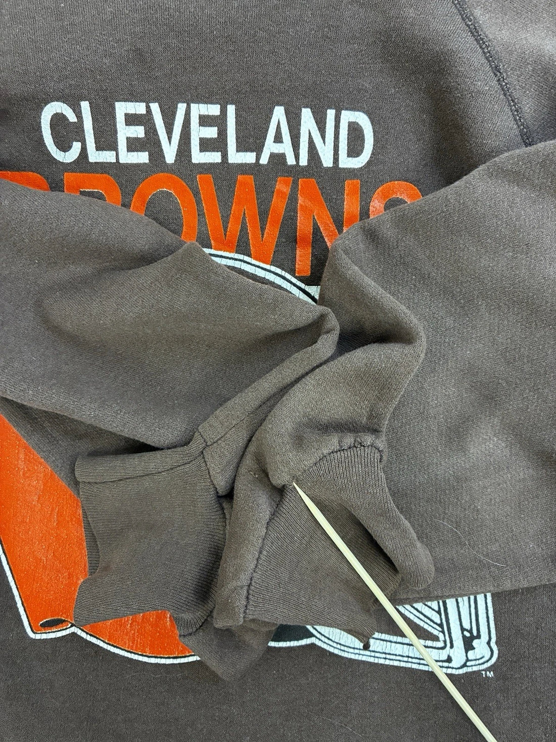 Vintage Cleveland Browns Sweatshirt Size Large 80s 90s NFL