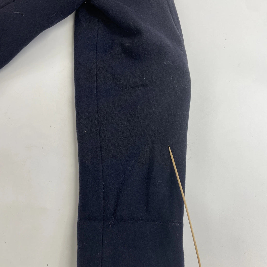 Alpha Industries Wool Pea Coat Jacket Size XL Blue