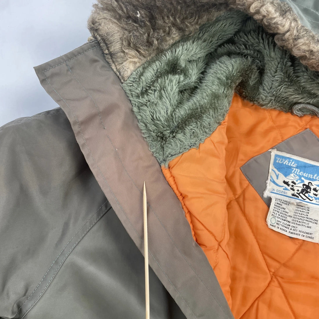 Vintage White Mountain Ski Parka Coat Jacket Size Small
