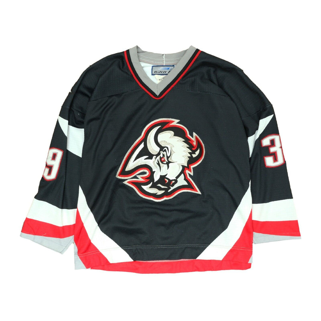 NHL (Pro Player) - Buffalo Sabres Dominik Hasek T-Shirt 1990s Large –  Vintage Club Clothing