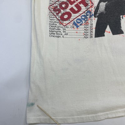Vintage Bryan Adams Waking Up The Neighbours T-Shirt Size XL 1992 90s