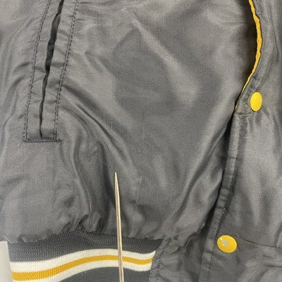Vintage Hamilton Tiger Cats Bomber Jacket Size Medium 90s CFL
