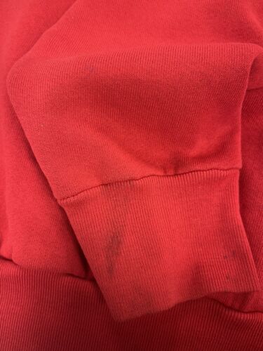 Vintage Chicago Blackhawks Sweatshirt Crewneck Size XL Red 1990 90s NFL